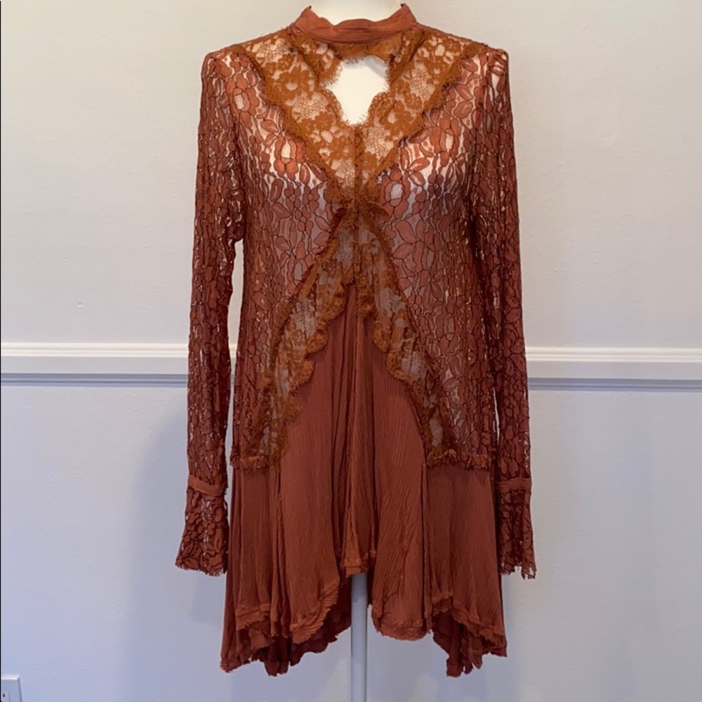 Lace tunic
